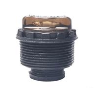 LatoYard Manopola ammortizzatore per forcella della bicicletta in plastica per sospensione anteriore, interruttore di regolazione fine 25,4 mm, 27,4 mm, diametro 30 mm, kit di aggiornamento nero (25,4