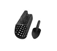 LatoYard Metal Detector Kit paletta e pala per sabbia, in ABS leggero per strumenti di scavo in plastica, caccia al tesoro in spiaggia, per set compatto per nero