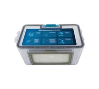 LatoYard Per Cecotec per conga 999, Smart 100, Teendow BR151, per onson BR150, MANVINS per robot aspirapolvere g20, ricambio per pattumiera trasparente, accesso laterale e chiusura a scatto, in