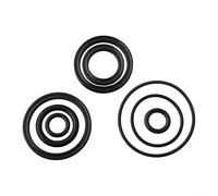 LatoYard Per Fox Rear Shock Air Seal Ring Kit, 8/16 PCS O-Ring Seal per RP23, DHX5.0, CTD Series Air Pressure Version Ammortizzatori posteriori