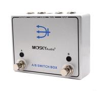 LatoYard Per moskyaudio A/B Switcher Box per chitarra, pedale effetti compatto per instradare il segnale a due amplificatori contemporaneamente