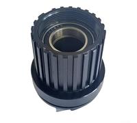 LatoYard Per mozzo libero Shimano MicroSpline a 12 velocità, design a 3 tacchetti, lega di alluminio 7075, taglio CNC completo, compatibile con asse passante da 12 mm