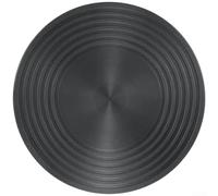 LatoYard Piastra per diffusore di calore a induzione, 28 cm, in lega di alluminio, con anello per cottura a gas, elettrica, protezione antiscivolo (28 cm)