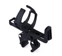 LatoYard Portabicchieri regolabile per microfono e bicicletta, supporto girevole per bottiglia per manubrio passeggino scooter nero