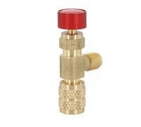 LatoYard R410 R22 Giunto di riempimento, valvola di sicurezza CA in ottone con perdite - Collegamento e controllo interruttore HVAC