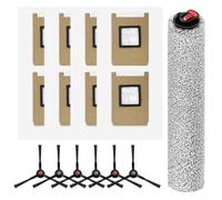 LatoYard Robot Aspirapolvere Accessori Set per Eufy per Omni E25/E28 con Rullo Principale Spazzola Laterale Sacchetto di Ricambio