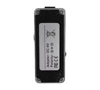 LatoYard Rowin LEF-319 Pedale Noise Gate per chitarra, elimina il rumore con modalità hard e soft per chitarra elettrica, bianco