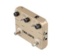 LatoYard Rowin Looper - Pedale effetto per chitarra elettrica con True Bypass, 11 tipi di loop, tempo di registrazione 10 min e I/O stereo per chitarra elettrica e basso