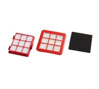 LatoYard Set di filtri di ricambio lavabili riutilizzabili H13 per Gorenje e per modelli di aspirapolvere Beko VC1701GACWCY VC1901GACRCY VC1903GACBUCY con schiuma motorizzata e filtri di scarico (1