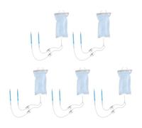 LatoYard Sistema di irrigazione automatica delle piante per giardino, sacchetti di irrigazione a goccia da 3 e 65 l per piante in vaso con design trasparente, confezione da 5 e 3 set di attrezzi da