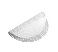 LatoYard Stuoia di riso in silicone, non brucia, colore: bianco | Cuociriso non ispessito in silicone, rivestimento anti-bruciatura per cottura a vapore
