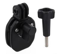 LatoYard Supporto per parabrezza moto per Action Camera 360 | Ampia compatibilità, supporta Hero, per dji per osmo, per insta360 per x4, fotocamere 360, telefoni cellulari