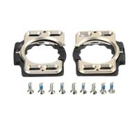 LatoYard T7075 Tacchetti in alluminio per pedali per bici per Speedplay Pave Light per X1 X2, tacchetti leggeri per scarpe da ciclismo da strada per set di ricambio con viti di montaggio