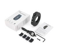 LatoYard Telecomando universale per manubrio moto, per telefonate e media, batteria da 180 mAh con 5 mesi di standby, portata 10 metri, pulsante wireless per equitazione, nero