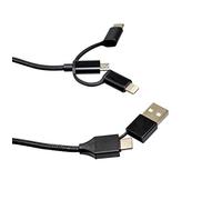 Latrans Presa Schuko da incasso con 2 porte USB 2100 mA perfetta per ricaricare tutti gli smartphone, tablet, fotocamera digitale MP3, ecc. (cavo di ricarica universale).