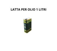 Latta Lattina Contenitore Tanica per Olio Uso Alimentare 1 Litri