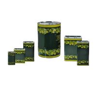 Latta per Olio in Lamiera - Tappo in PVC (LT. 25 - Senza Tappo CF. 1 pz.)