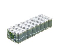 Latta per olio Verde a Bottiglie e Rettangolare stagna 250/500 ml 1 2 3 5 10 lt
