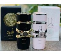 Lattafa Asad And Yara Eau De Parfum Combo Set per Unisex Lunga Durata 100 ml ...