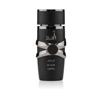 Lattafa Asad Elixir, Eau de Parfum, flacone di profumo nero, 100 ml