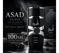 Lattafa Asad Elixir EDP 100ML Profumo da uomo Fragranza calda speziata legnosa ambrata di lunga durata vetro