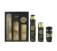 LATTAFA ASAD GIFT SET 3 PCSROOM SPRAY 300ML+ DEODORANT SPRAY 200ML + EDP 100ML