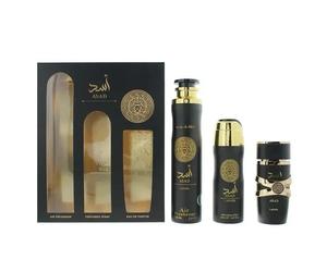 LATTAFA ASAD GIFT SET 3 PCSROOM SPRAY 300ML+ DEODORANT SPRAY 200ML + EDP 100ML