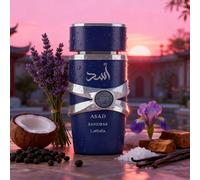 LATTAFA - ASAD ZANZIBAR 50ML - EAU DE PARFUM PER UOMO # LATTAFA - ASAD ZANZIBAR 50ML - EAU DE PARFUM DA UOMO**Famiglia Olfattiva:** Speziata Floreale Gourmand**Volume:** 50 ml**Creatore del Profumo:**