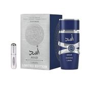 Lattafa Asad Zanzibar Limited Edition Eau de Parfum 100 ml, profumo arabo per uomo di lunga durata, con atomizzatore, fragranza orientale legnosa e speziata (Asad Zanzibar Limited Edition)