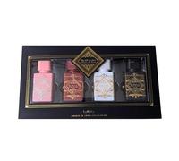 Lattafa Badee Al Oud - Set regalo da 4 pezzi, 25 ml, collezione Oud unisex | Sublime, Noble Blush, Oud For Glory & Honor & Glory