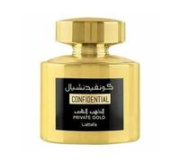 Lattafa Confidential Private Gold Eau de Parfum unisex 100 ml