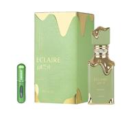 Lattafa Eclaire Pistache Eau de Parfum 100 ml | Profumo Arabo Unisex a Lunga Durata, Include Atomizzatore Ricaricabile 5 ml, Profumo Gourmand Cremoso con Pistacchio e Vaniglia (Eclaire Pistache)
