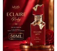Lattafa Eclaire Ruby EDP 50ml Profumo da donna a lunga durata, fragranza dolce di frutti, vaniglia e bacche vetro