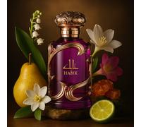 LATTAFA HABIK PER DONNA 100ML EAU DE PARFUM PER DONNA -Note di testa: Bergamotto, Pera-Note di cuore: Mughetto, Fresia, Gelsomino-Note di fondo: Ambra, Muschio di Quercia, MuschioHabik For Women di La