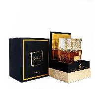 Lattafa Khamrah & Khamrah Qahwa Eau De Parfum Unisex 3,4 fl oz | Profumo arabo di lunga durata per uomo e donna | Cofanetto regalo di fragranze di lusso | Profumo speziato, dolce e legnoso. Fragranze 