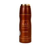 Lattafa Khamrah Qahwa 200 ml spray deodorante Unisex