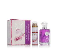Lattafa Mahasin Crystal Violet set donna Eau de Parfum 100 ml + Deodorante 75 ml
