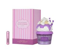 Lattafa Mallow Madness Eau de Parfum 75 ml, profumo arabo unisex a lunga durata, include nebulizzatore, fragranza dolce, cremosa e vellutata con note di fragola, lampone e vaniglia (Mallow Madness)