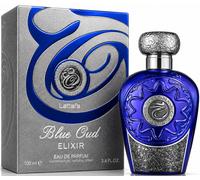 Lattafa Opulent Blue Oud Elixir EDP 100ml Spray Uomo Profumo Fruttato Aromatico