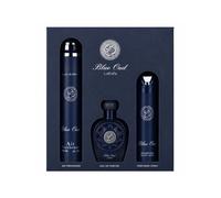 Lattafa Opulent Blue Oud Gift Set EDP/BODY/AMB