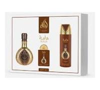 Lattafa perfumes - Masa set regalo EDP 100 ml, deospray 200 ml and EDP 20 ml