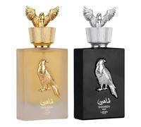 Lattafa Perfumes Pride Shaheen f r Unisex, 2-teiliges Eau de Parfum-Geschenkset (Gold + Silber), je 3,4 Unzen/100 ml