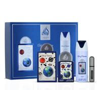 Lattafa pride art of universe gift set edp 100ml + edp 20ml + deo 2...