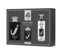 Lattafa Pride Ishq Al Shuyukh Silver EDP 100 ml + EDP 20 ml + DEO spray 200 ml