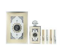 Lattafa King of Arabia, Lussuosa Eau de Parfum, design argento-oro con corona reale, 100 ml