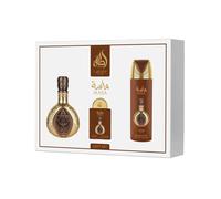 Lattafa Pride Masa set Eau de Parfum 100 ml + Eau de Parfum 20 ml + Spray per il corpo 200 ml