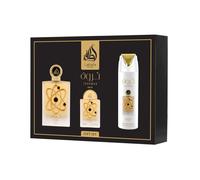 Lattafa Lattafa Pride Tharwah Gold EDP 100 ml + EDP 20 ml + spray per il corpo 200 ml UNISEX
