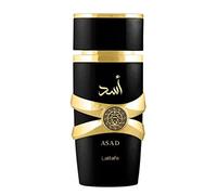 Lattafa Profumo di lusso importato Asad Premium Rinfrescante Oud e Musk Fragrances Eau De Parfum 100 ml unisex (confezione da 1)