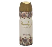 Lattafa Raghba Deodorante Spray 200 ml Profumo Arabo Orientale Dolce e Legnoso Lunga Durata