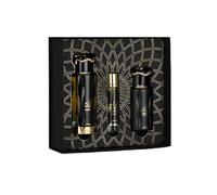 Lattafa Teriaq Intense Gift Set - Eau de Parfum da 100 ml, profumo da viaggio da 12 ml e nebbia per capelli da 50 ml | fragranza araba dolce affumicata speziata